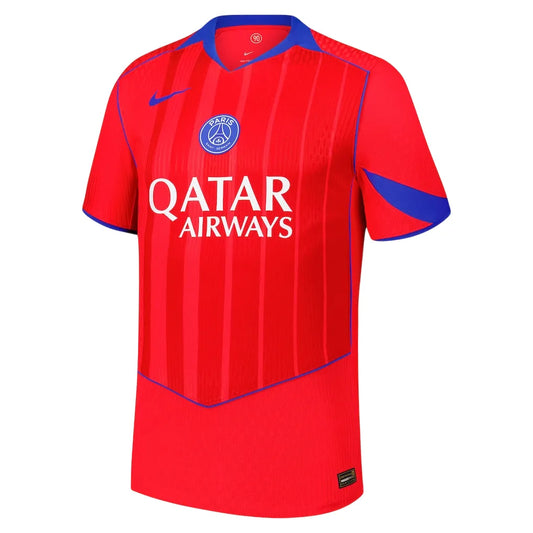 Camisa PSG Third 25/26 Jogador - Vermelha