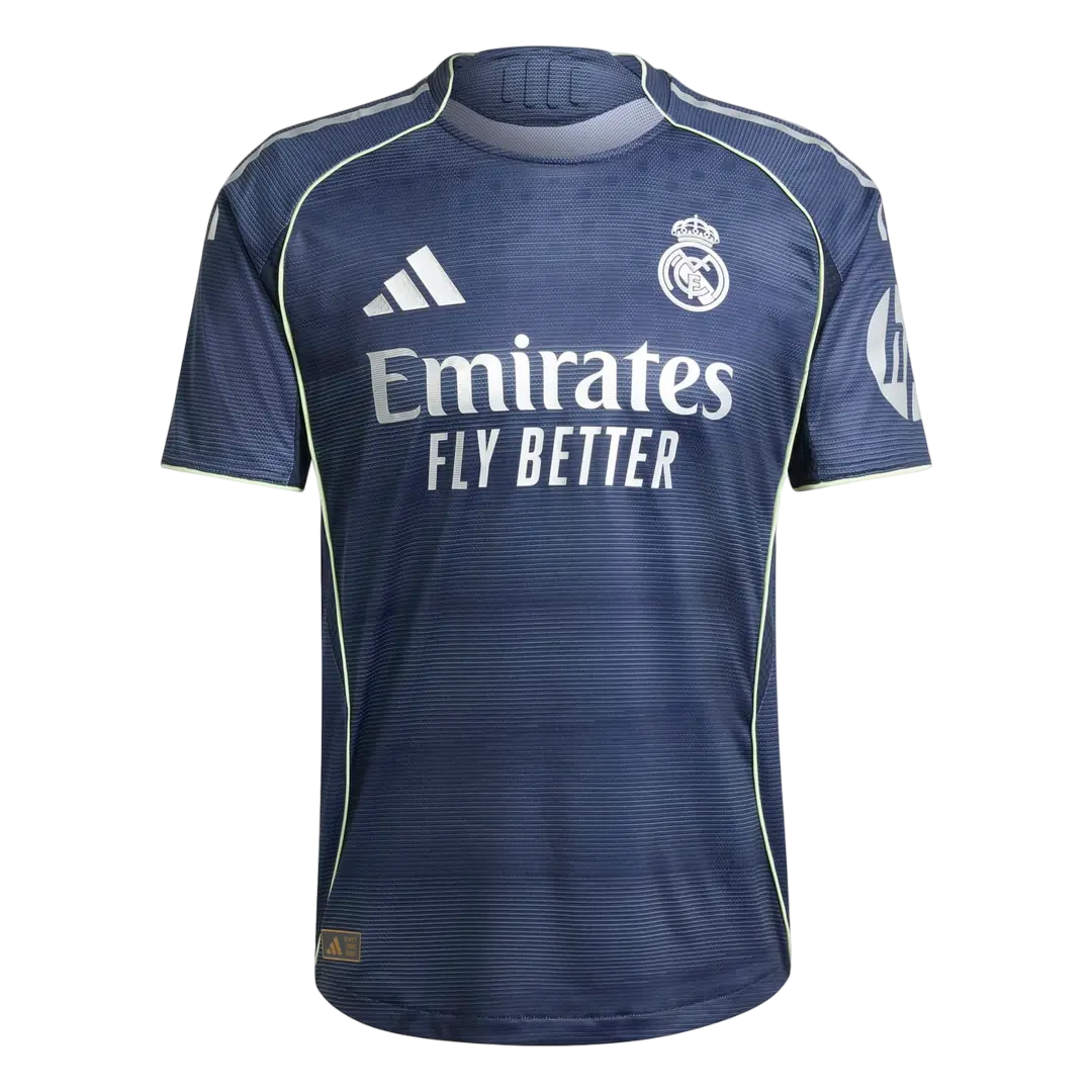 Camisa Real Madrid Away 25/26 Jogador - Azul Marinho