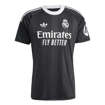 Camisa Real Madrid Goleiro 25/26 - Preta