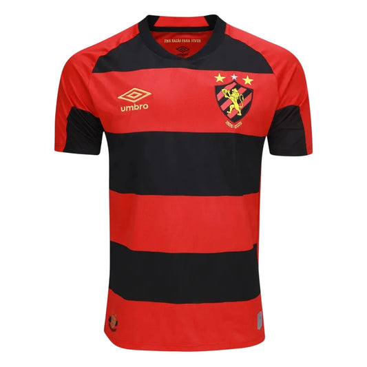 Camisa Sport Home 25/26 - Vermelha e Preta
