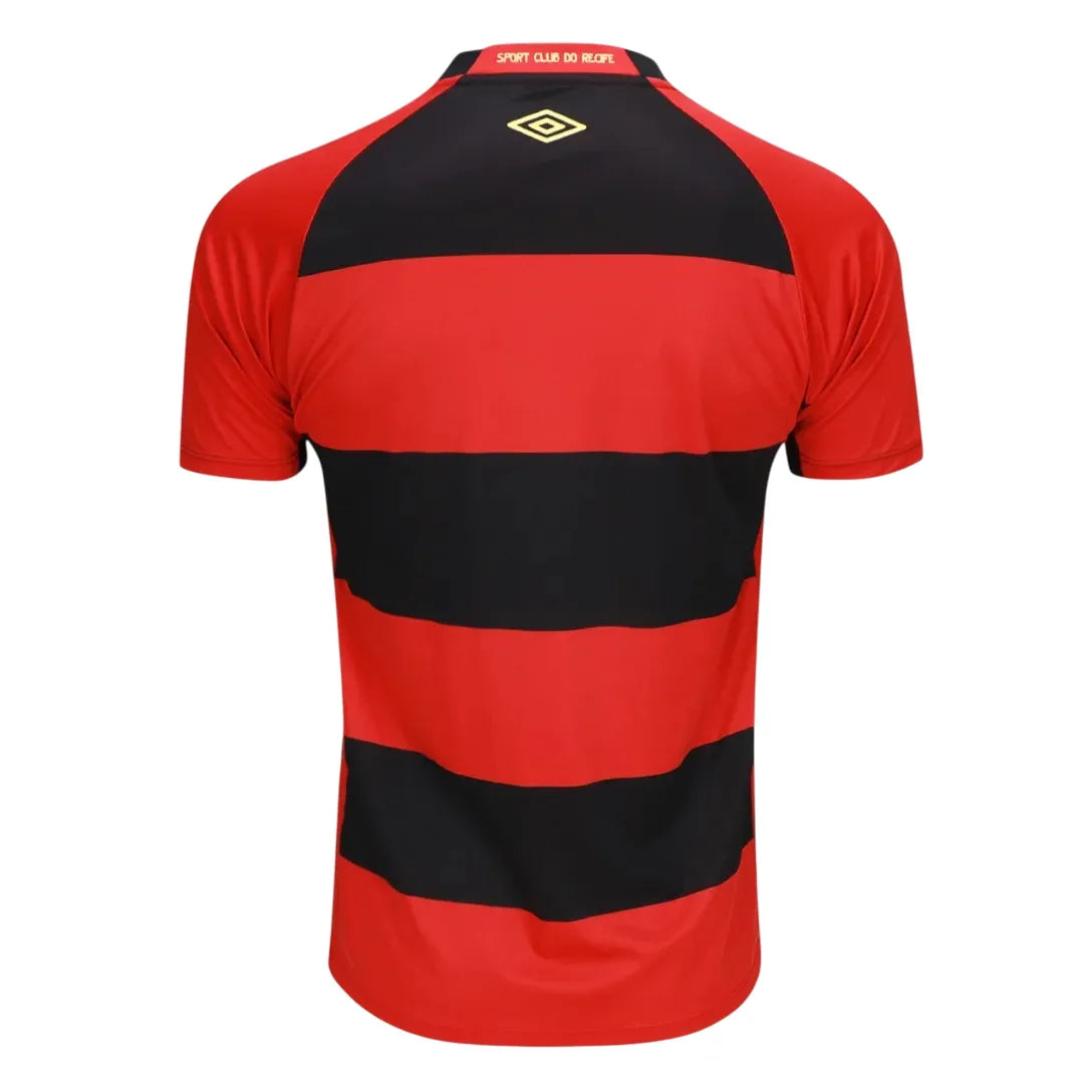 Camisa Sport Home 25/26 - Vermelha e Preta