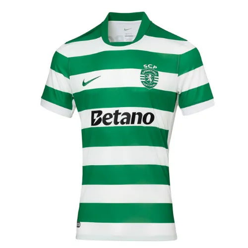 Camisa Sporting Home 25/26 - Verde e Branca