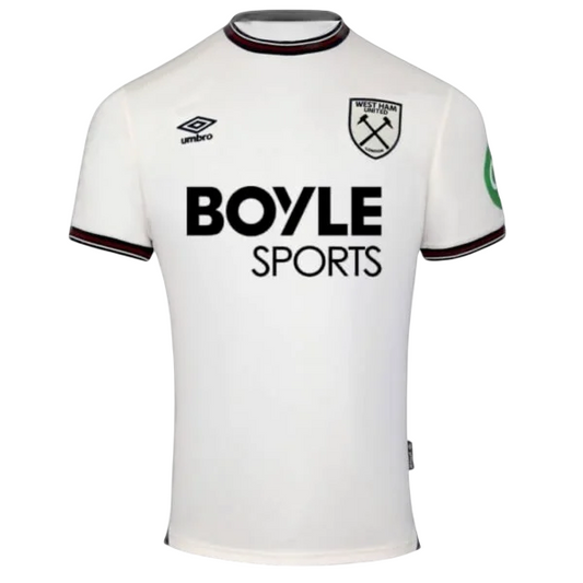 Camisa West Ham Away 25/26 - Caqui