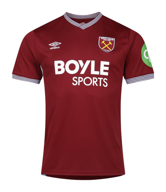 Camisa West Ham Home 25/26 - Vinho