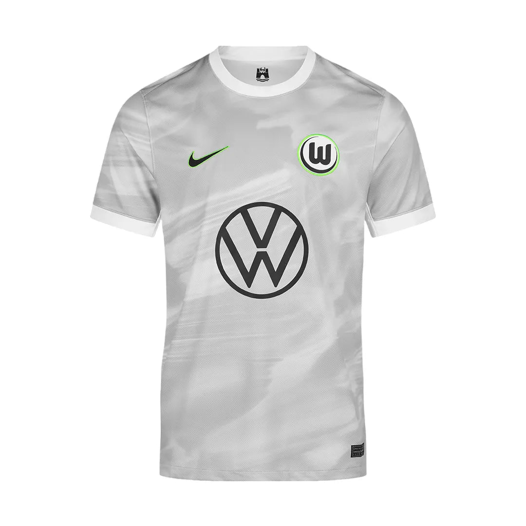 Camisa Wolfsburg Away 25/26 - Cinza
