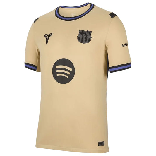 Camisa Barcelona Away 25/26 - Bege