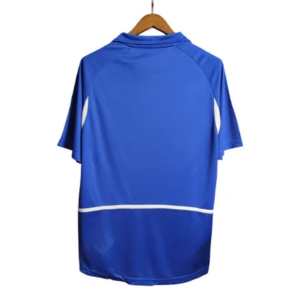 Camisa Brasil Away 2002 Retrô - Azul