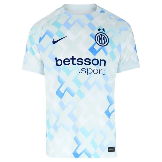 Camisa Inter de Milão Away 25/26 - Branco e Azul