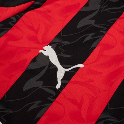 Camisa Milan Home 25/26 - Vermelha e Preta