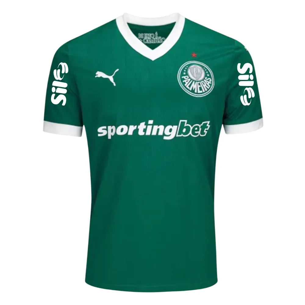 Camisa Palmeiras Home 25/26 - Verde C/ Patrocínios
