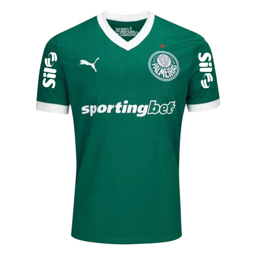 Camisa Palmeiras Home 25/26 - Verde C/ Patrocínios