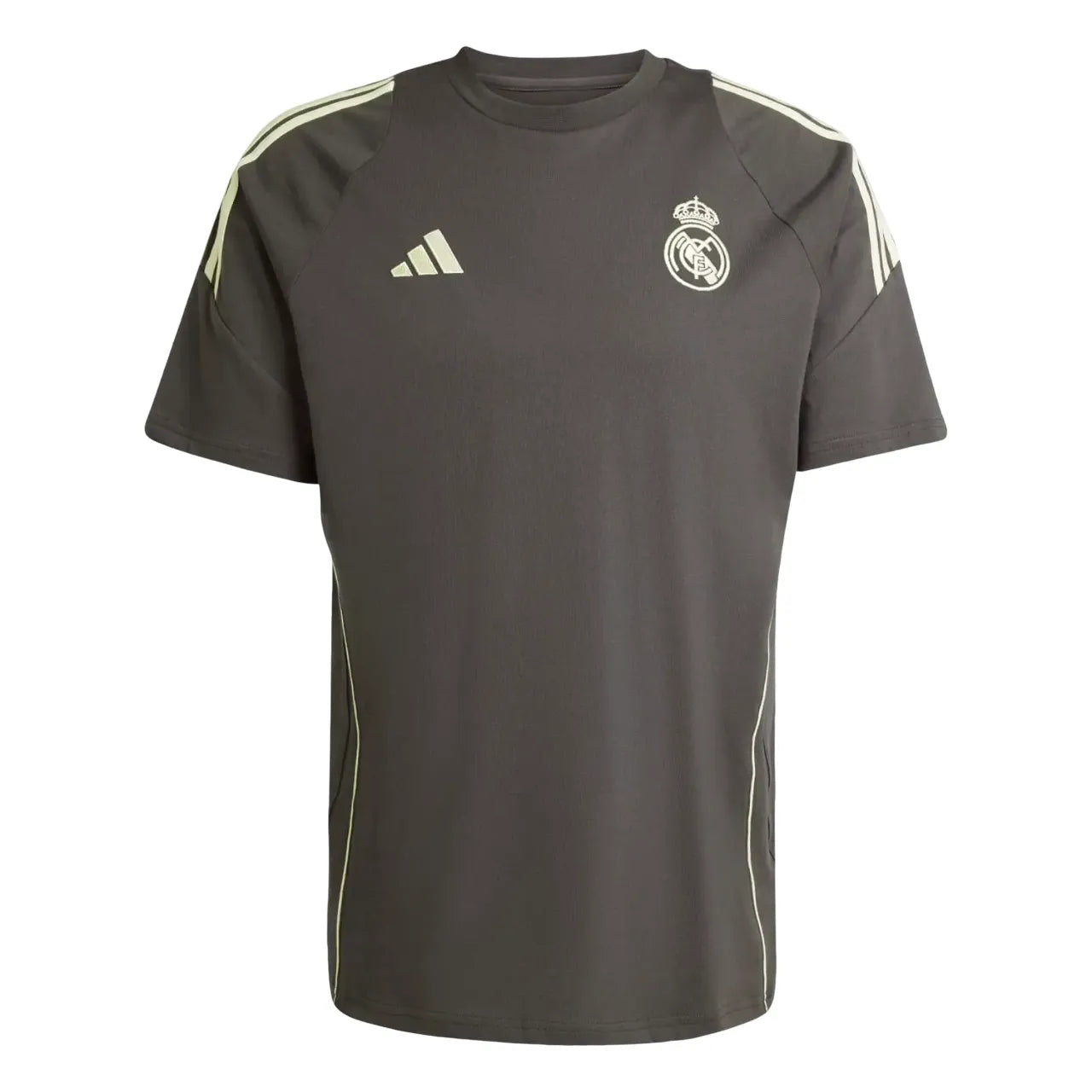 Camisa Real Madrid Treino 25/26 - Caqui Escuro