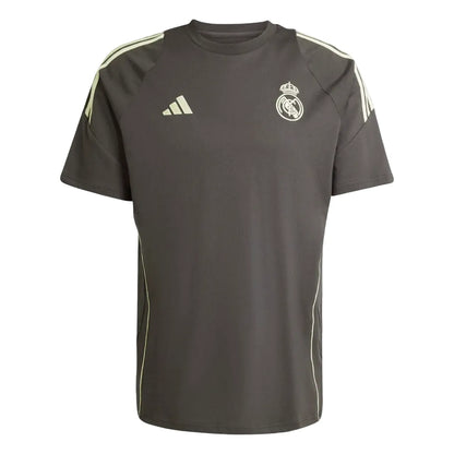 Camisa Real Madrid Treino 25/26 - Caqui Escuro