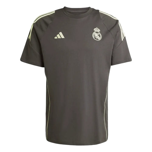 Camisa Real Madrid Treino 25/26 - Caqui Escuro