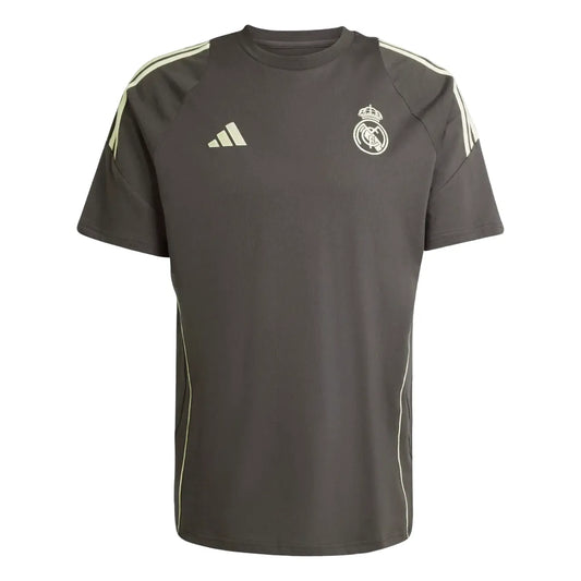 Camisa Real Madrid Treino 25/26 - Caqui Escuro