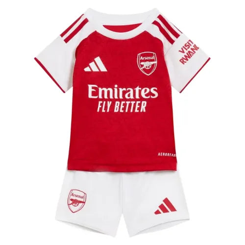 Conjunto Infantil Arsenal I 25/26 - Vermelho