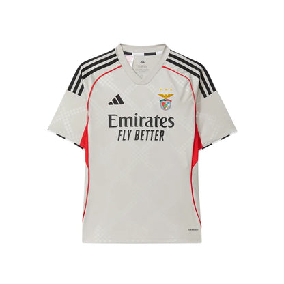Conjunto Infantil Benfica Away 25/26 - Bege