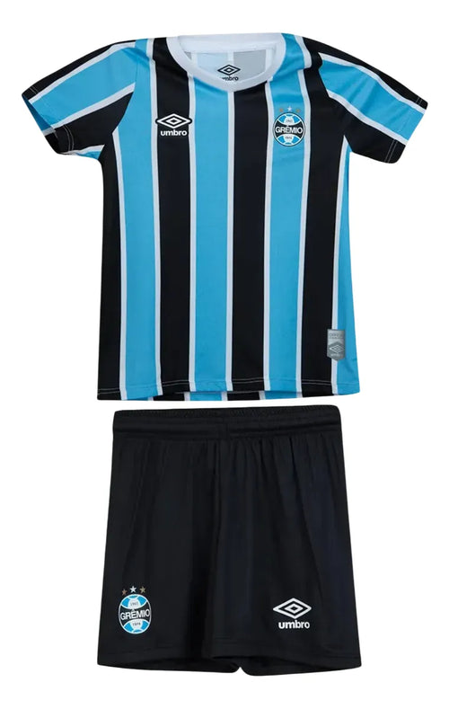 Conjunto Infantil Grêmio I 24/25 - Azul e Preto
