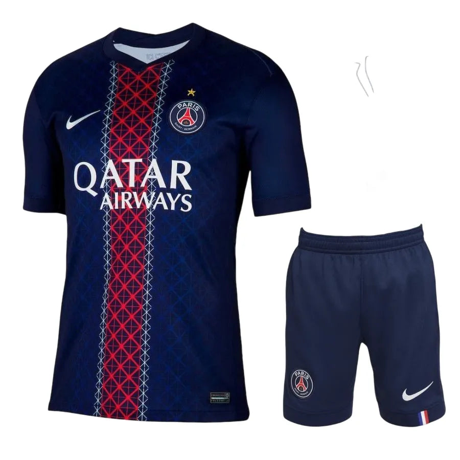 Conjunto Infantil PSG I 25/26 - Azul