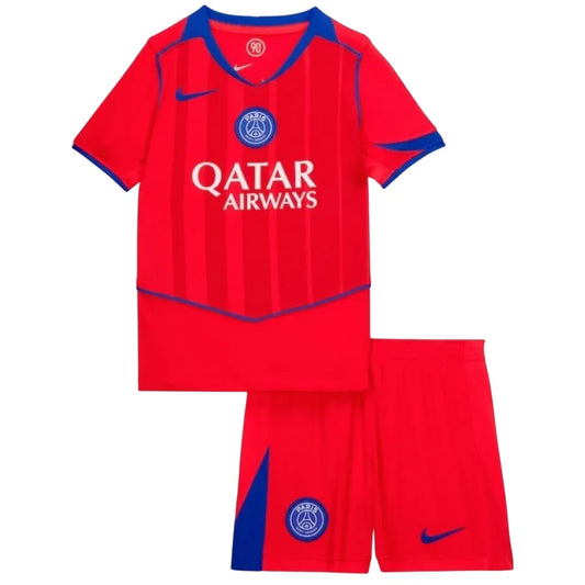 Conjunto Infantil PSG III 25/26 - Vermelho