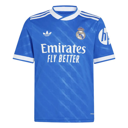 Conjunto Infantil Real Madrid Third 25/26 - Azul