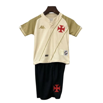Conjunto Infantil Vasco III 24/25 - Bege