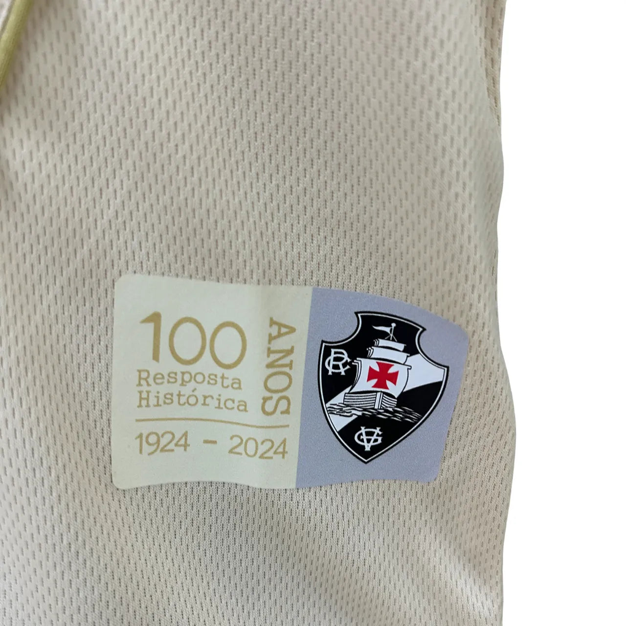 Conjunto Infantil Vasco III 24/25 - Bege