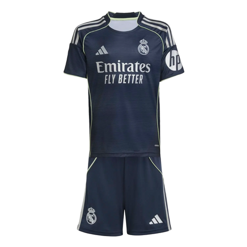 Conjunto Infantil Real Madrid II 25/26 - Azul Marinho