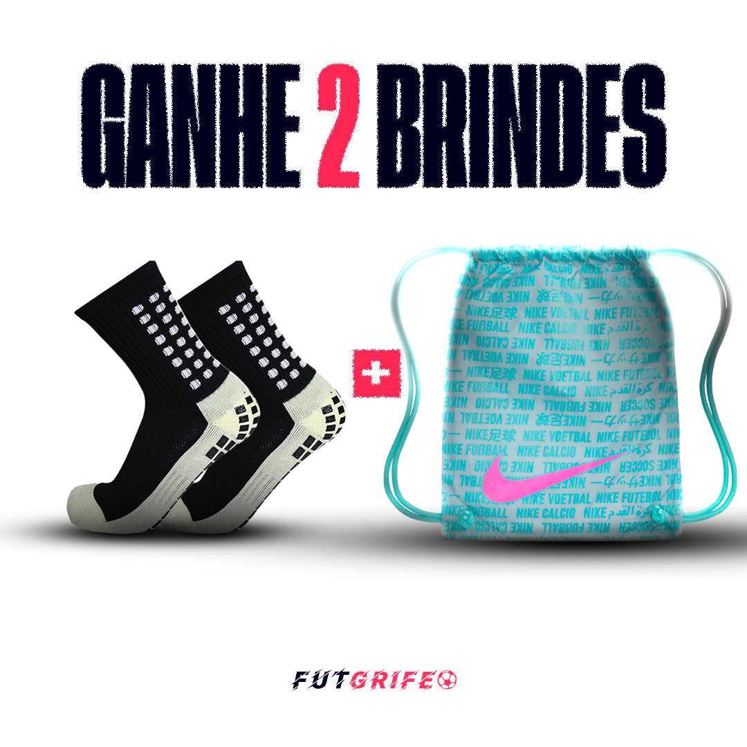 Chuteira Campo Nike Air Zoom Mercurial Vapor 15 Elite FG Rosa e Preto "Mad Brilliance Pack" Cano Alto