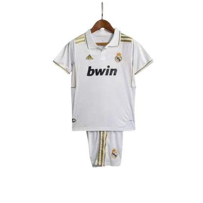 Conjunto Infantil Real Madrid I 11/12 - Branco