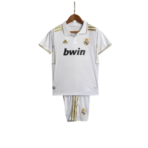 Conjunto Infantil Real Madrid I 11/12 - Branco