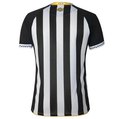 Camisa Santos Away 25/26 - Preta e Branca