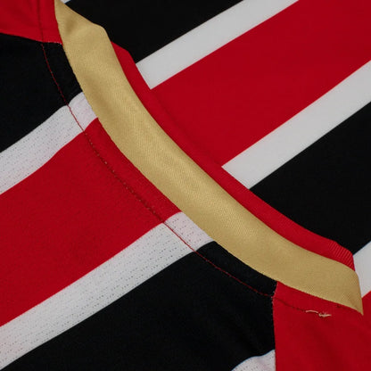 Camisa SPFC Away 25/26 - Vermelha e Preta