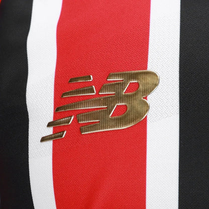 Camisa SPFC Away 25/26 Jogador - Vermelha e Preta