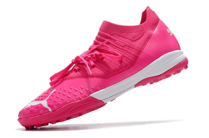 Chuteira Society Puma Future Z 1.3 TF Rosa