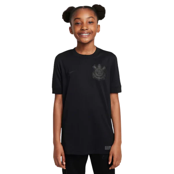 Conjunto Infantil Corinthians II 24/25 - Preto