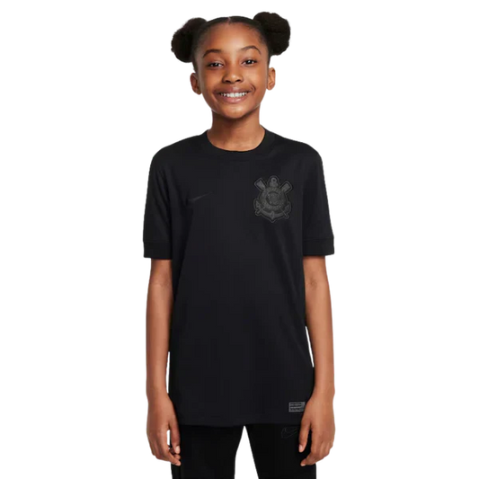 Conjunto Infantil Corinthians II 24/25 - Preto