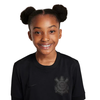 Conjunto Infantil Corinthians II 24/25 - Preto