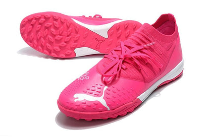 Chuteira Society Puma Future Z 1.3 TF Rosa