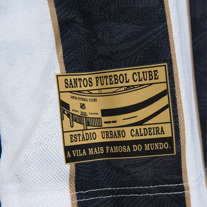 Camisa Santos Feminina Away 24/25 - Branca e Preta